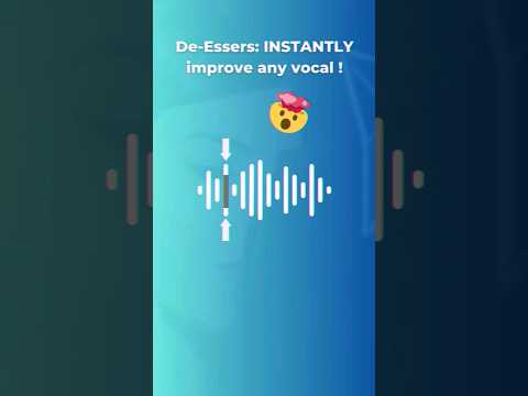 De-essers: the fastest way to improve your vocals! Full guide on our blog 🔥 #ableton #flstudio