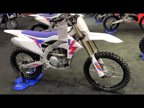 2024 Yamaha YZ450-F white