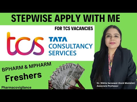 B Pharm fresher job at TCS | TCS iON Stepwise Apply for job B. Pharm & M.Pharm Pharmacy Jobs 2024