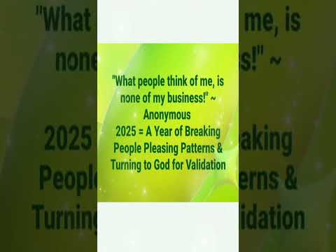 None of Your Business ~ People Pleasing #peoplepleasing #god #selfcare #selflove #recovery #2025