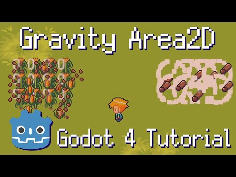 Adding a Gravity Area for Easy Player Item Pickup Gathering ~ Godot 4 Tutorial