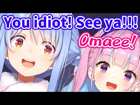 Pekora does final prank on Aqua before Aqua's graduation【Hololive】