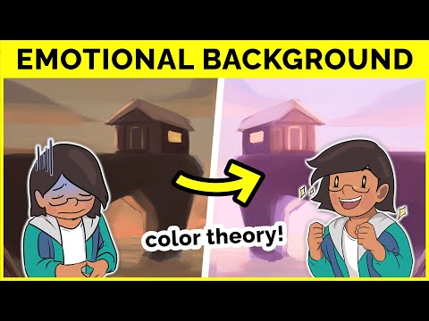 🔴 Drawing Backgrounds Based on EMOTIONS!