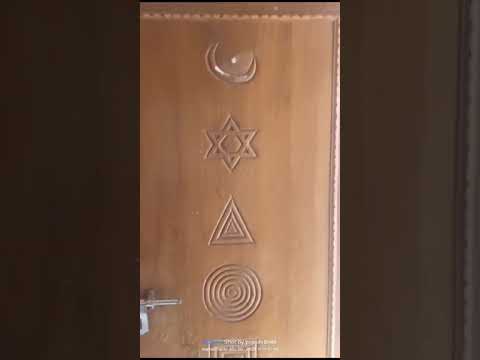 #swasthik #omkaram #trishul #symbol #entrancedoor #shorts #trending #door #youtubeshorts #viral