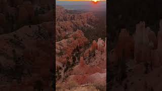 Amazing Sunrise Views at Sunset Point. Bryce Canyon National Park Utah #Shorts