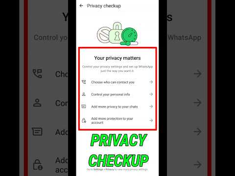 WhatsApp New Update | Privacy Checkup | WhatsApp New Update 2024 | New WhatsApp Update