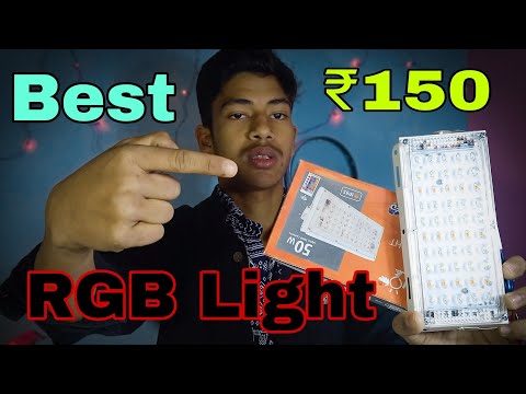 Best Rgb Light Unboxing Review || Rgb lights under ₹200 |