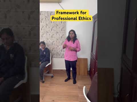 Framework for Professional Ethics | Accelerated Learning Process #residentialmentorship