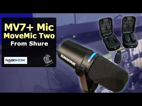 Shure Introduces MV7+ Podcast Microphone and MoveMic Two