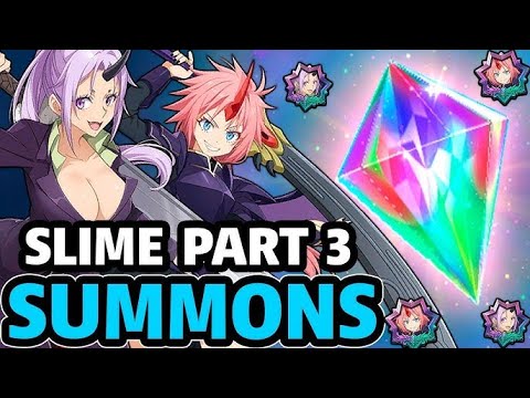 7DS Grand Cross SLIME Collab Rimuru Summons