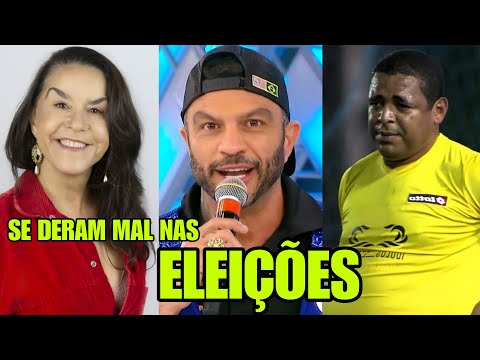 15 FAMOSOS QUE JÁ TENTARAM UMA VAGA NA POLITICA MAS NÃO FORAM ELEITOS