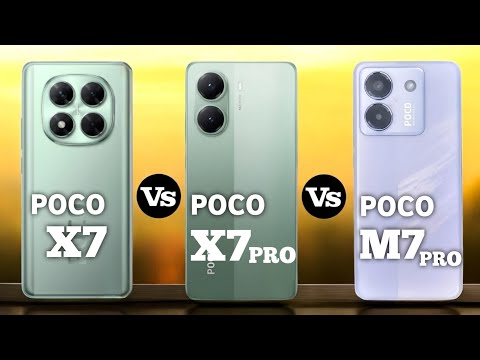 POCO X7 5G V/S POCO X7 PRO V/S POCO M7 PRO 5G #pn59tech