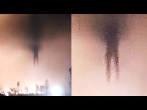 Something Strange Was Just Seen Above The Los Angeles Wildfire