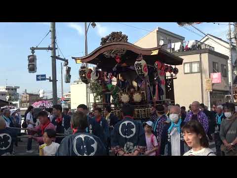 2240413羽村駅前六社山車②