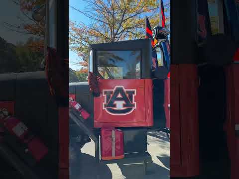 🛻 War Wagon | Auburn Gameday Icon Tour! #WarEagle #auburn #truck