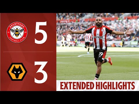 Brentford 5-3 Wolves | Premier League Highlights