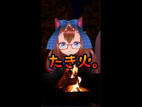 【男性地声配信】ちょっとだけ焚火。#男性Vtuber