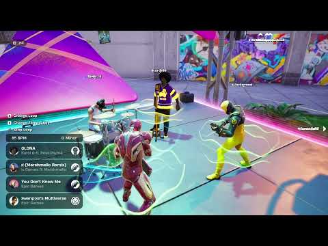 Epic Songs Mashup in Fortnite Festival Jam Stage ❤️