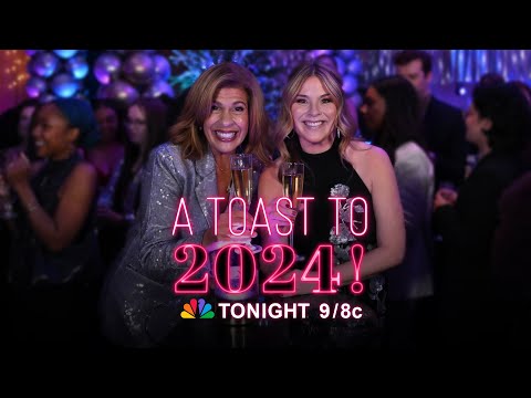 Hoda Kotb and Jenna Bush Hager Preview "A Toast to 2024!"