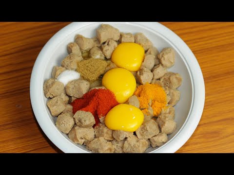 SOYABEAN EGG RECIPE |  EGG SOYABEAN CURRY