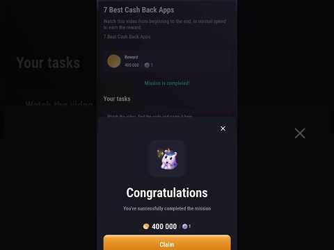 7 best cash back apps #bestprofit #tapswapcodetoday #tapswapdailycode #tapswapairdrop #cashback #app