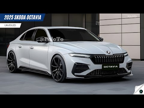 New 2025 Skoda Octavia Unveiled - The latest version of the multifunction sedan!