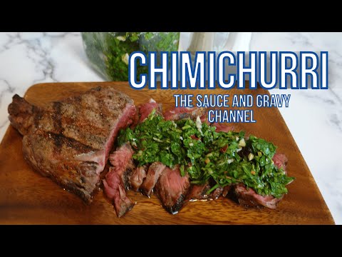 Chimichurri Sauce | Fresh Sauce for Steak | How to Make Chimichurri Sauce | Steak Sauce Idea