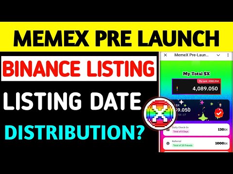 Memex pre launch listing date || Memex airdrop new update || Memex pre launch withdrawal update