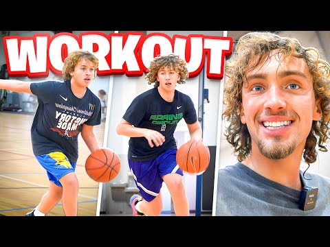 NILES NELSON AND NOAHS CRAZY FULL WORKOUT!!!