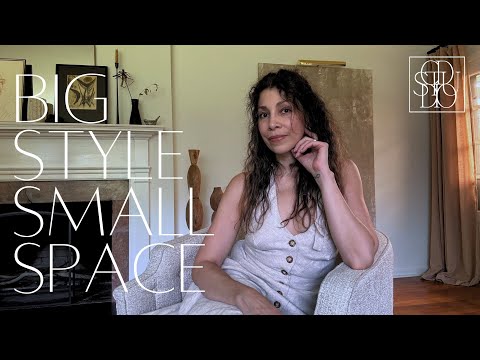 SMALL LIVING ROOM: The Mindset & Creativity for BIG STYLE