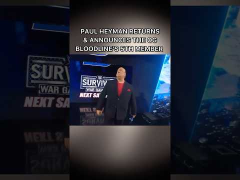 The Wiseman Paul Heyman is Back!