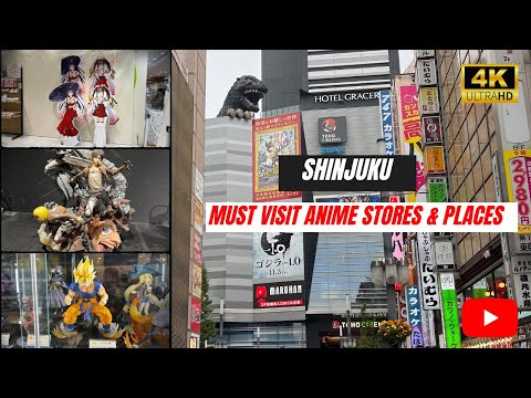 The Best Anime Stores And Coolest Places In Shinjuku, Tokyo That You Can't Miss In 2023!