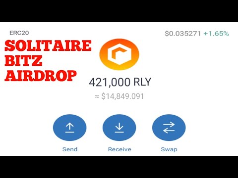 Rally token airdrop | Free Instant 5 $RLY token | Solitaire blitz joyride(withdraw) | Joyride wallet