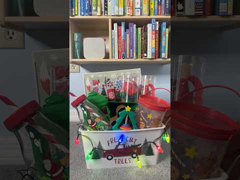 Christmas basket 2024 #christmasideas #toddlerchristmasideas