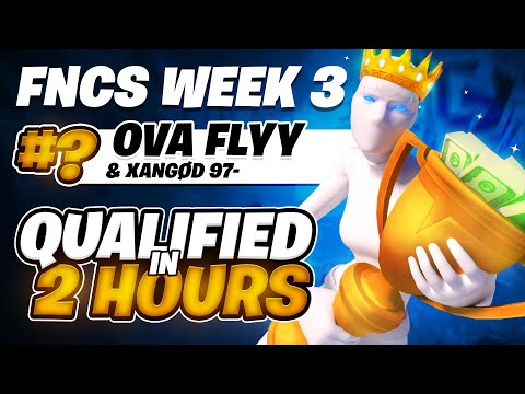 HOW I QUALIFIED FOR FNCS WEEK 3 SEMI-FINALS IN UNDER 2 HOURS 🏆