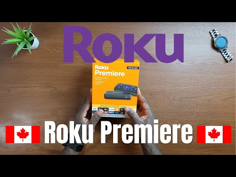 Roku Premiere 4K and HDR Streaming Device (Canadian Edition)