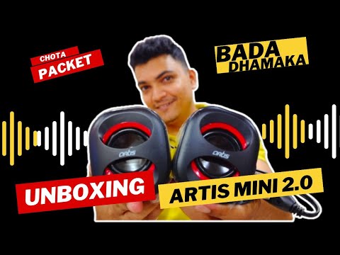 Top USB स्पीकर्स for PC: Artis Mini 2.0 Speaker Unboxing