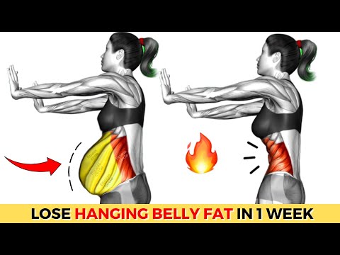 🔥 Best Exercises for Hanging Belly 👙 30-Minute Standing Workout | Lose Belly Fat in 2 Weeks