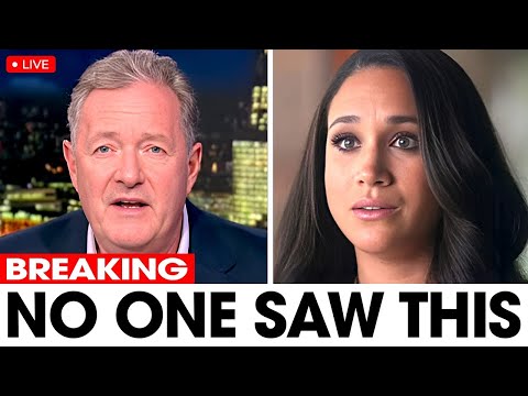 Piers Morgan Drops BOMBSHELL On Meghan Markle that will Leave You Stunned