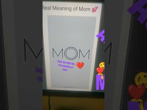 Guys the actual meaning of mom❤️👩👩😍💖💕💗💓💞 #music #song #bollywood #love #sistersquad9082🤘🤘