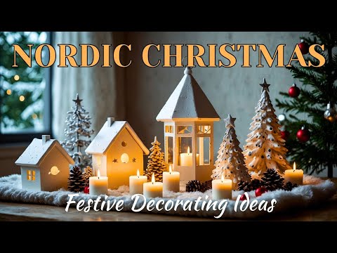 Best 100 Scandinavian & Nordic Christmas Decorations for the Holidays | Modern Interior Designs