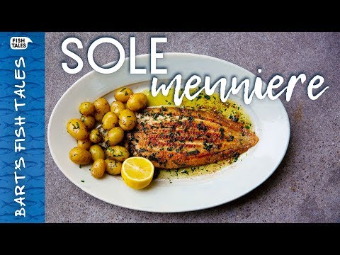 How to cook Pan Fried SOLE Meunière! | Bart van Olphen