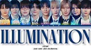 &TEAM - 'Illumination' Lyrics (Color Coded Lyrics Kan/Rom/Eng)