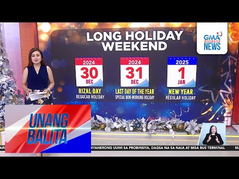 Long holiday weekend | Unang Hirit