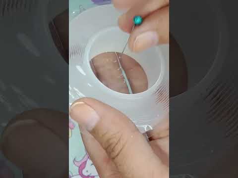 How to make Nano Tape at home 😱😱 DIY Nano Tape #shortsvideo