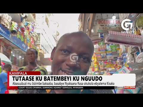 Kampala traders wants vendors off the streets | Daily Dose