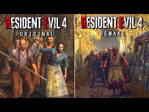 Resident Evil 4 vs. Resident Evil 4 Remake