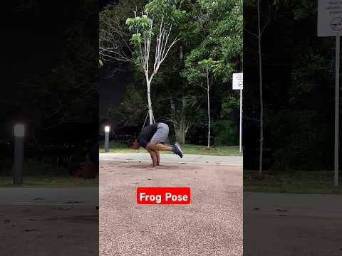 Frog Pose. #shorts #frogpose #calisthenics #ytshorts