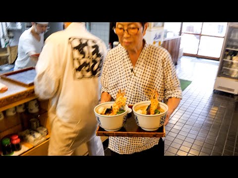 Extra-large shrimp tempura! Curry udon restaurant in Nagoya which is open until 1AM on weekdays!