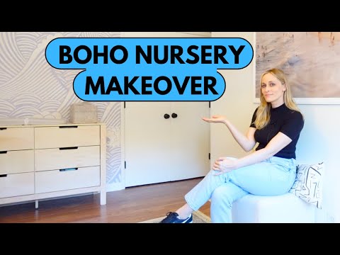 A Beachy Boho Nursery Makeover!